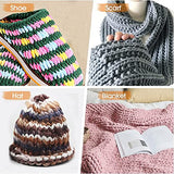 Yarn for Crocheting,Soft Yarn 1PC Yarn for Crocheting Blankets Acrylic Crochet Yarn for Sweater,Hat,Socks,Baby Blankets (Rose Red)