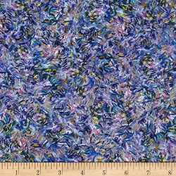 Robert Kaufman Claude Monet Digital Prints Brush Stroke Pansy Fabric by The Yard