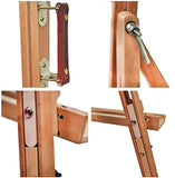 Nature Art Easel for Painting, Adjustable Tripod Easel&Floor Easel for Painting, Beech Wood Easel