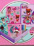 L.O.L. Surprise! Girls Collectible Treasure Keepsake Box Stickers (One Size, Pink)
