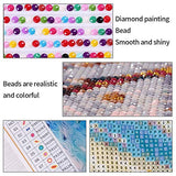 GZKLSMY Diamond Painting Kits for Adults , Flower 5D DIY Full Drill Diamond Painting Rhinestone Embroidery Pictures Diamond Arts Crafts for Home Wall Decor
