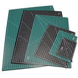 US Art Supply 40" x 60" GREEN/BLACK Professional Self Healing 5-Ply Double Sided Durable Non-Slip
