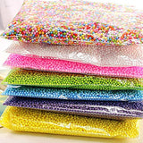 Slime Supplies Kit, 55 Pack Slime Beads Charms, Include Fishbowl beads, Foam Balls, Glitter Jars,