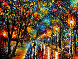 Large Wall Art Landscape Oil Painting On Canvas By Leonid Afremov Studio — When Dreams Come True