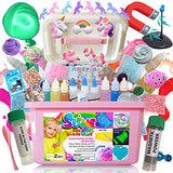 Ultimate Unicorn Slime Kit for Girls - Perfect Toys Gifts for 7 8 9 10 11 12 Year Old Girls Birthday - Best Value DIY Slime Supplies Kits for Making Tons of Various Fail-Proof Slimes