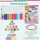 POMIKU Friendship Bracelet Kits, Bracelet Making Kit for Girls Gift Age 6, 7, 8, 9, 10, 11, 12 Year Old, Jewelry Maker Loom with Strings for Kids