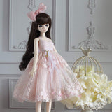 BJD Doll Clothes Dress Suit with Headdress for SD BB Girl Ball Jointed Dolls,1/3