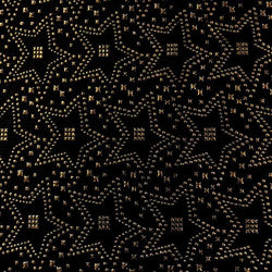 Embroidered Star Jacquard Fabric Metallic 3D 52/53" Wide Sold By The Yard For Upholstery, Crafts