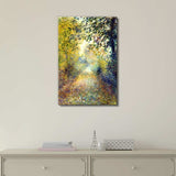 wall26 - in The Woods by Pierre-Auguste Renoir - Canvas Print Wall Art Famous Painting Reproduction - 16" x 24"