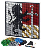 LEGO Art Harry Potter Hogwarts Crests 31201 Building Kit; Perfect for Adults Who Love Hobbies and Collectibles, New 2021 (4,249 Pieces)