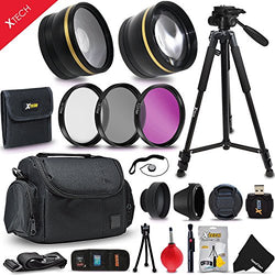 Optimal 21 Piece Accessory Kit for Canon EOS 7D Mark II, 70D 60D 5D 5D Mark II EOS Rebel T6i T6S