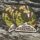 Asilda Store Craving Wilderness Iron-on Embroidered Patch