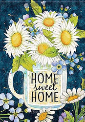 5D DIY Diamond Painting Kits Sunflower,Home Sweet Home Diamond Art for Adults Kids,Full Drill Diamond Dotz Paint by Diamonds for Home Wall Decor Gift(12x16 inch)