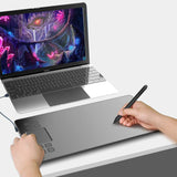 VEIKK A50 Graphics Drawing Tablet with 8192 Pressure Sensitivity(Battery-Free Passive Pen)