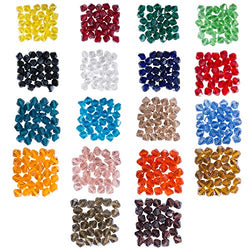 Lot 540pcs Glass Bicone Beads - LONGWIN Wholesale 8mm Bicone Shaped Crystal Faceted Beads Jewelry
