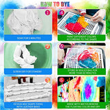 Tie Dye Kits, 12 Colors Tie Dye Kit for Kids, Adults,Fabric Dyes Art Paint for Fashion Gift, Textile, T-Shirt, Canvas Supplies