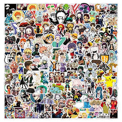 200Pcs Mixed Anime Stickers for Kids Teens Adults - Vinyl Waterproof Classic Cartoon Decals for Laptop, Toys, Water Bottles, Computer, Phone, Hard hat, Car, Luggage, Skateboard