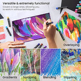 Arteza Oil Pastels for Artists, 60 Soft Oil Pastels in Assorted Colors, Artist Supplies for Blending and Smoothing, for Beginners and Professional Artists