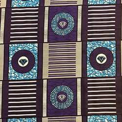 African Print Fabric Cotton Print 44'' wide Sold By The Yard (185175-1)