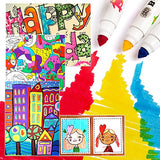 Jar Melo Washable Markers Set; Non-Toxic; 24 Colors; Art Tools