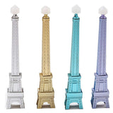 Maydahui 8PCS Paris Eiffel Tower Shaped Rollerball Pen Black Gel Ink Cool Design Pens for Office Decoration and School Students Gift