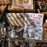 Draupnir Vintage Scrapbooking Ephemera Stickers Pack(100Pcs) for Junk Journal Art Bullet Journaling,Aesthetic Embellishment for DIY Diary Craft Notebook Collage Album Cottagecore Picture Frames