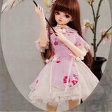 BJD Clothing Lolita-Style Cheongsam for 1/4 BJD SD BB Girl Dollfie Dolls