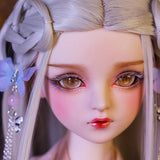Y&D BJD Doll 1/3 Full Set 23.6 inch 60cm Exquisite Simulation Girl Ball Jointed SD Doll Child Playmate Toy with All Clothes Wigs Shoes Makeup Accessories