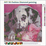 Swyss Creative Diamond Painting 5D DIY Animals Series Full Drill Embroidery Cross Stitch Crafts Art Home Wall Decor Gift 11.8x11.8 inch (Dalmatians)