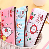 Minzhi Cute Kawaii Molang Rabbit Waterproof Storage Pen Pencil Bag Stationery