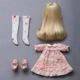 Original Design BJD Doll 1/6 26CM Ball Jointed Doll Action Figure with Full Set Clothes Shoes Wig Makeup Best Gift for Girls