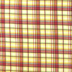 Madras Plaid Fabric (Style 16017) 100% Cotton Printed Fabric 44/45" Wide Sold BTY Shirts,