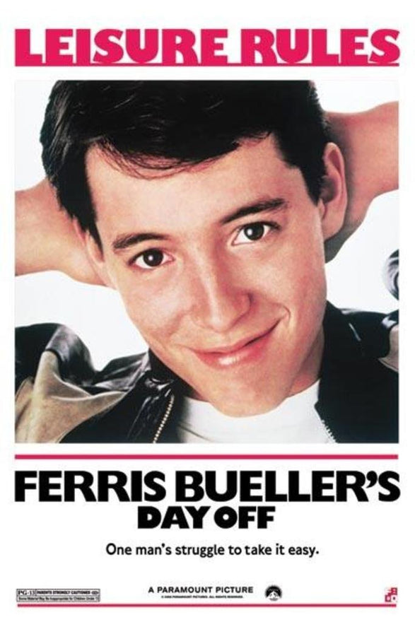 Pyramid America Ferris Bueller's Day Off, Movie Poster Print, 24 by 36-Inch