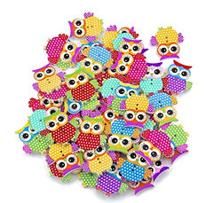 PCS OWL Buttons-Mixed Wood Buttons Sewing Scrapbooking Flowers Shaped 2 Holes by RayLineDo