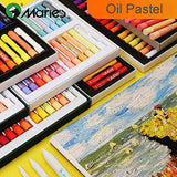 Marie's water washable oil pastel 36 Color Set Non Toxic Pastel Sticks for Artist,Kids,Students (36)