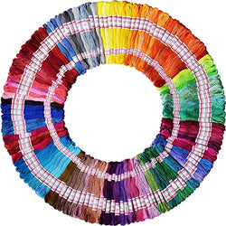 Embroidery Floss 240 skeins 1920M 100% Egyptian long-staple cotton pull strong bright light the