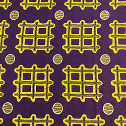 African Print Fabric Cotton Print 44'' wide Sold By The Yard (90150-2)