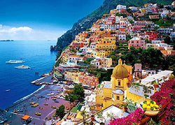 Landscape of Positano Italy DIY 5D Diamond Painting by Number Unique Kits Home Wall Decor Crystal Rhinestone Wall Decor Cross Stitch