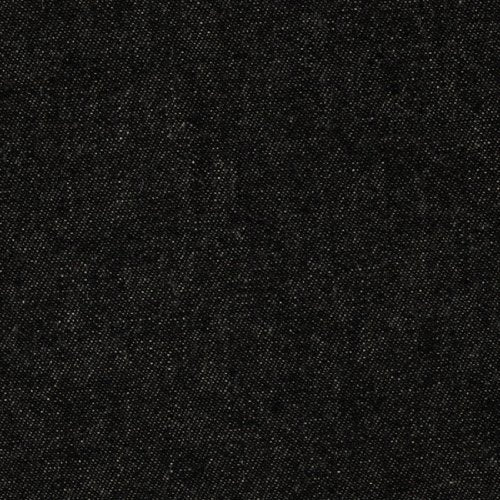 Robert Kaufman Kaufman Denim 6.5 Oz Fabric by the Yard, Black Washed