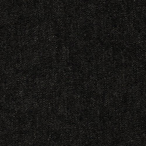 Kaufman Denim 6.5 oz. Black Washed Fabric By The Yard