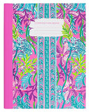 Lilly Pulitzer Colorful Composition Notebook Set of 2, College Ruled Paper, 7.5" x 9.5" Journals with 80 Lined Pages Each, Cabana Cocktail & Party All the Tide