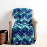 Bernat Blanket Yarn, Country Blue