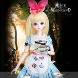 Alice 1/4 SD Doll 45cm 18" Jointed Dolls BJD Dolls Full Set Toy Night Lolita Yeluoli for Birthday Gift