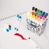Miya Himi Twistable Gel Crayons 12/24/36 Colors; Washable, Bolder, Pastel, Jumbo for Crayon, Pastel, Watercolor Art Supplies Suitable Kids/Toddlers/Preschooler/Adults(24)