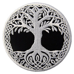 Yggdrasil the Tree of Life in Norse Patch Embroidered Badge Iron On Sew On Emblem