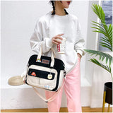 Cute Bags For School Kawaii Japanese Bag Multifunction Laptop,Aesthetic Backpacks for Teen Girls Kids Messenger Lunch Totes