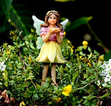 Pretmanns Fairy Garden Accessories Kit – Miniature Garden Fairies – Fairy Garden Figurines & Swing Set – Fairy Garden Supplies