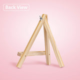 Tripod Easel Stand, 8 Pack Portable Natural Pine Wood Photo Painting Easel Display for Kids Students Artist Painting, Sketching, Displaying Photos (9 Inch Tall)