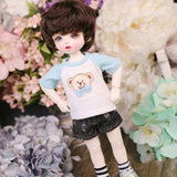 Joint BJD Dolls with 100% Handmade Dress DIY Makeup Doll 360 Degree Rotation Girls Gift,C