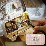 Decdeal Funny Wooden Puzzle Box Theater, for Home Decoration Kids Toy Gift, DIY Miniature Dollhouse Model with 6 Scenes